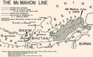 Environmental Threat beyond McMahon Line