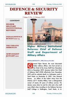 Higher Military Institutional Reforms: Chief of Defence Staff and Department of Military Affairs