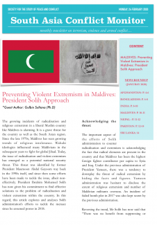 Preventing Violent Extremism in Maldives: President Solih Approach