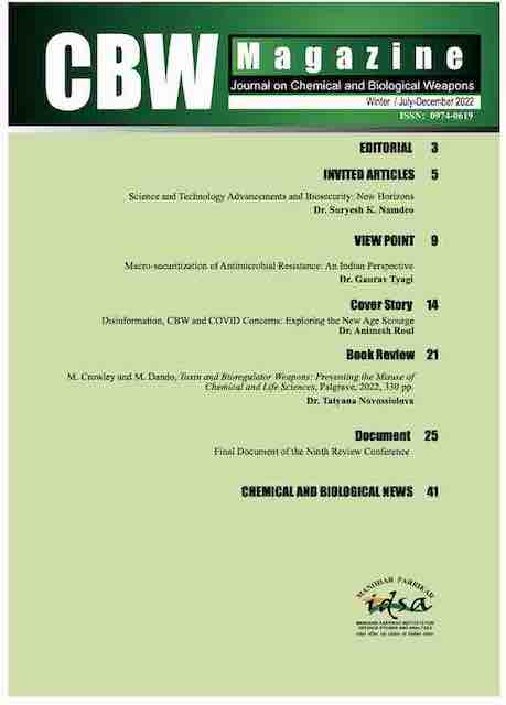 Disinformation, CBW and COVID Concerns: Exploring the New Age Scourge