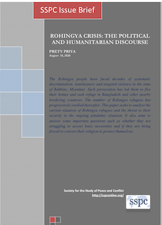 Rohingya Crisis: The Political and Humanitarian Discourse PRETY PRIYA