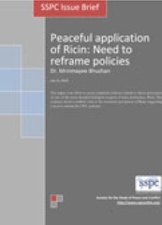 Peaceful application of Ricin: Need to reframe policies