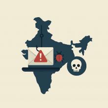 India Cyber Threat- Representational Image