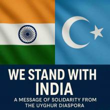 India-Uyghur-Solidarity image
