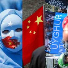 Representational Image-Uighur protests